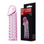 11,5 cm silikon şeffaf penis kılıfı.