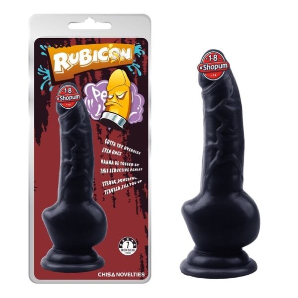 18 cm Gerçekçi Zenci Dildo Penis