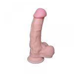 18 cm Belden Bağlamalı Realistik Dildo Penis Set