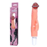 20 cm Klitoris Uyarıcılı Titreşimli Vibratör Dildo Penis