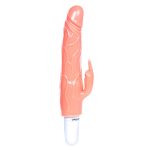 20 cm Klitoris Uyarıcılı Titreşimli Vibratör Dildo Penis - Görsel 4