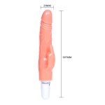 20 cm Klitoris Uyarıcılı Titreşimli Vibratör Dildo Penis - Görsel 8