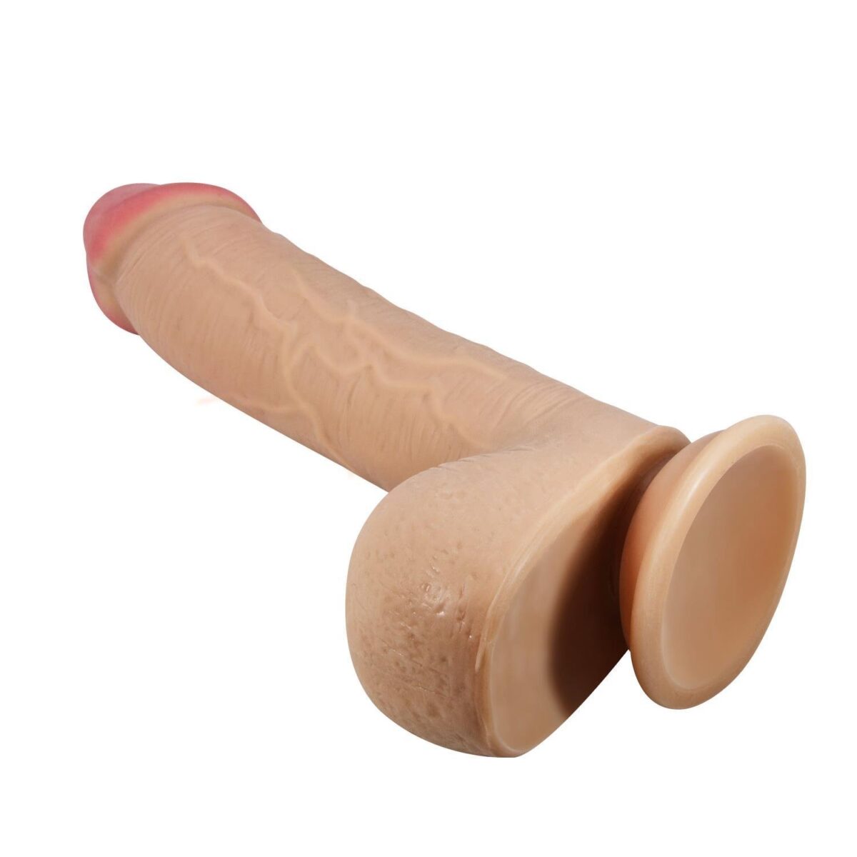 Belden Bağlamalı 23,4 cm Çift Katmanlı Gerçekçi Dildo Penis | 234 cm cift katmanli gercekci dildo pe 277f