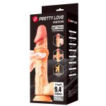 24 cm Kıkırdak Yapılı Çift Katmanlı Gerçekçi Dildo Penis - Orton - Görsel 9