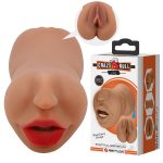 3 Boyutlu Suni Oral & Vajinal Mastürbatör - Zoey - Görsel 2