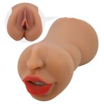 3 Boyutlu Suni Oral & Vajinal Mastürbatör - Zoey - Görsel 3
