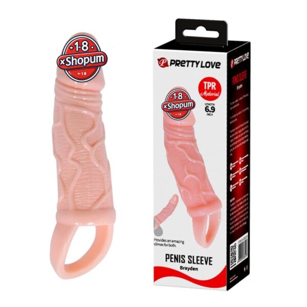 3 cm Dolgulu Penis Kılıfı Uzatmalı Prezervatif Dildo