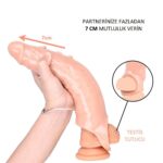 7 cm dolgulu realistik ten rengi penis kılıfı.