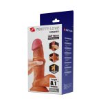 Belden Bağlamalı 20,5 cm Çift Katmanlı Gerçekçi Melez Dildo Penis - Creel - Görsel 10