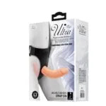 Belden Bağlamalı Çift Taraflı İçi Dolu Strapon Penis - Görsel 8