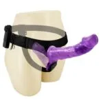 Belden Bağlamalı Çift Taraflı Titreşimli Strapon Dildo - Görsel 3
