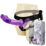 Belden Bağlamalı Çift Taraflı Titreşimli Strapon Dildo - Görsel 2