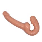 Çift Taraflı Lezbiyen Penis Süper Gerçekçi Strapless - Görsel 3