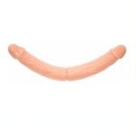 Double Dong Çift Taraflı İki Yönlü Esnek Dildo Kıkırdaklı Penis 36 cm