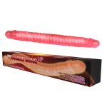 Double Dong Çift Taraflı İki Yönlü Esnek Dildo Kıkırdaklı Penis 36 Cm - Görsel 2