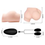 Et Dokusunda Titreşimli Realistik Suni Vajina Kalça - Görsel 12