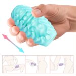 Gerçekçi doku realistik penis kılıfı ve suni vajina mastürbatör - Romantic.