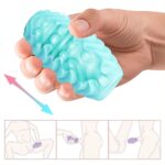 Gerçekçi doku realistik penis kılıfı ve suni vajina mastürbatör - Passionate.