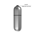 Mini Gümüş Bullet Titreşimli Vibratör - Görsel 6