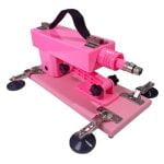 Otomatik gidip gelmeli seks makinesi pembe.