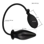 Şişebilen Pompalı Anal Plug - Pumpn Play