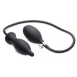 Şişebilen Pompalı Anal Plug Siyah
