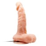 17 cm Belden Bağlamalı Gerçekçi Titreşimli Dildo Vibratör Penis - Görsel 4