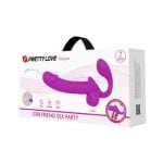 Su Fışkırtmalı Çift Taraflı G-Spot Strapon Penis - Kelpie