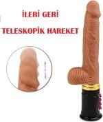 USB Manyetik Şarjlı Uzaktan Kumandalı 6 İleri Geri & 8 Titreşim & Isıtma Fonksiyonlu Teknolojik Vibratör