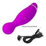 USB Şarjlı 12 Emme ve 12 Titreşim Fonksiyonlu Teknolojik Vibratör - Pecker