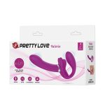 USb Şarjlı Çift Taraflı Strapon Teknolojik G-Spot Vajinal Vibratör - Görsel 9