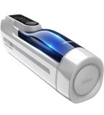 USB şarjlı sesli ısıtmalı ileri geri hareketli titreşimli emme vakum ayarlı mastürbatör - Leten A380.