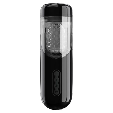 USB şarjlı rotasyonlu ileri geri hareketli sesli vajina mastürbatör - Lorelei.