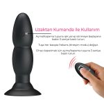 Uzaktan Kumandalı Titreşimli Döner Boncuklu Anal Plug – Beaded for Extra Pleasure - Görsel 6
