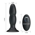 Uzaktan Kumandalı Titreşimli Döner Boncuklu Anal Plug – Beaded for Extra Pleasure - Görsel 8