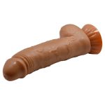 Yeni Nesil Çift Katmanlı 18 cm Realistik Dildo Penis - Görsel 5