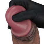 Yeni Nesil Çift Katmanlı 28 cm Realistik Dev Melez Dildo Penis