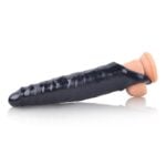 6 cm dolgulu realistik zenci penis kılıfı