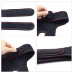 18 cm Belden Bağlamalı İçi Dolu Zenci Strapon