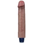 22.8 cm USB Şarjlı Yeni Nesil Realistik Testissiz Titreşimli Zenci Dildo Penis - Görsel 3