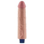 23.7 cm USB Şarjlı Yeni Nesil Realistik Testissiz Titreşimli Ten Dildo Penis