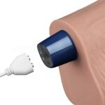 25.3 cm USB Şarjlı Gerçekçi 10 Titreşim Modlu Güçlü Sessiz Ten Rengi Dildo