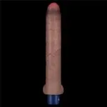 26.5 cm USB Şarjlı Gerçekçi 10 Titreşim Modlu Sessiz Dildo
