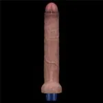 26.5 cm USB Şarjlı Gerçekçi 10 Titreşim Modlu Sessiz Dildo