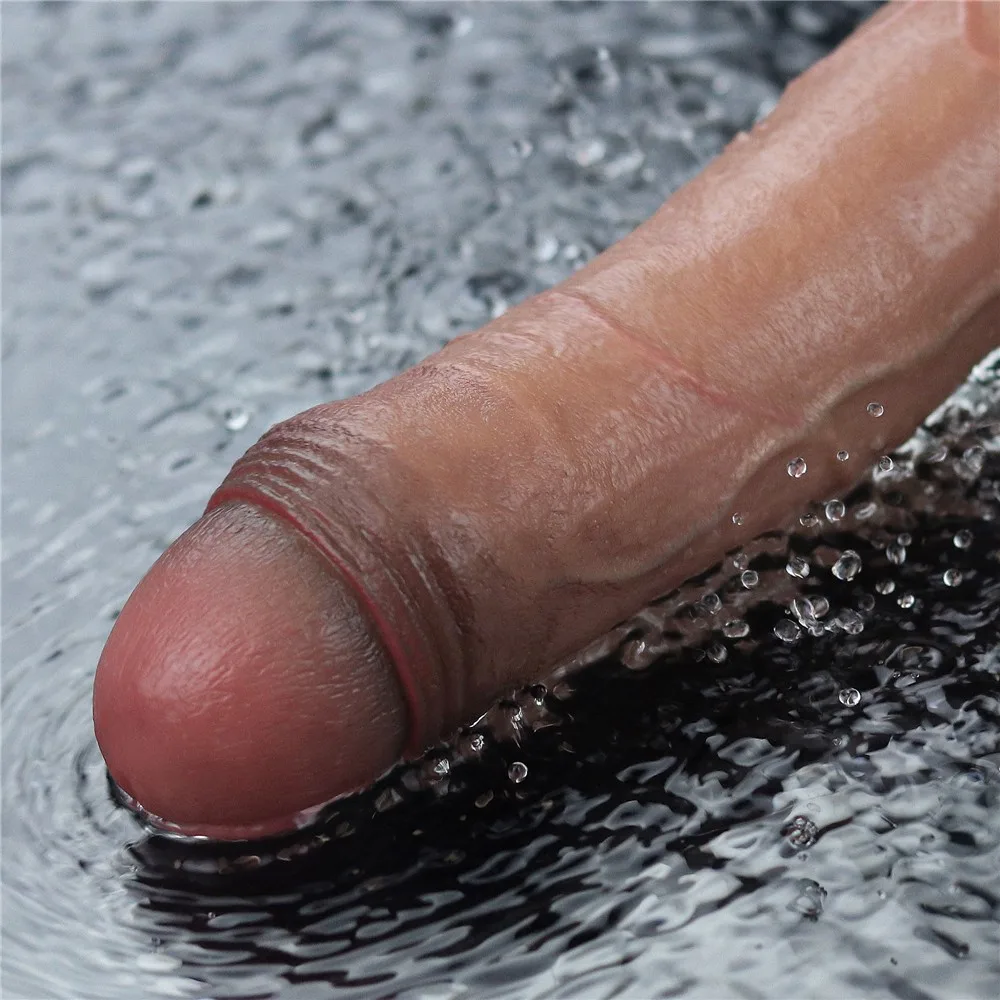 26.5 cm USB Şarjlı Gerçekçi 10 Titreşim Modlu Sessiz Dildo
