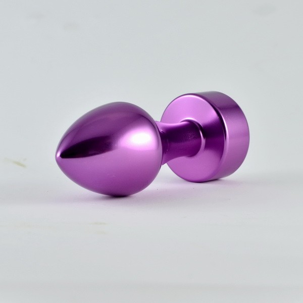 8 cm Lüks Alüminyum Rosebud Metal Anal Plug