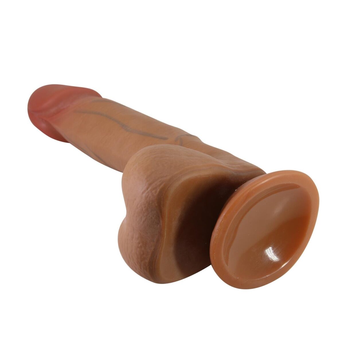 21,8 cm Et Dokulu Gerçekçi Çift Katmanlı Silikon Melez Penis - Bahamut | 218 cm et dokulu gercekci cift katmanl 440b b 1