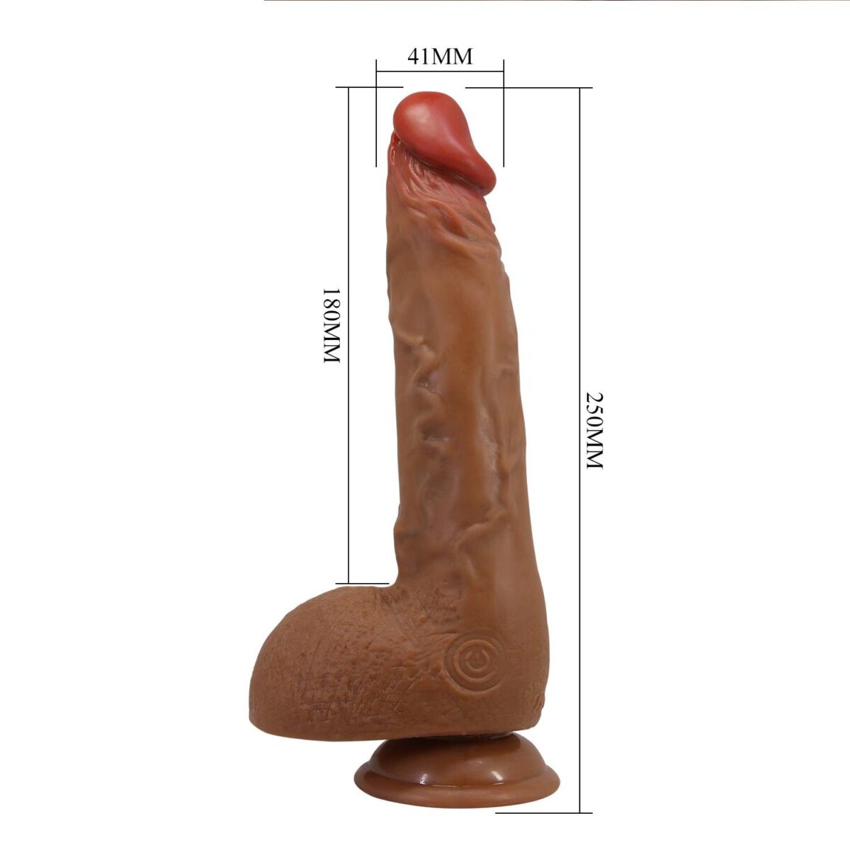 USB Şarjlı 25 cm Oynar Başlı İleri Geri Hareketli Titreşimli Dildo - Wilks | usb sarjli 25 cm oynar basli ileri ger e56c22