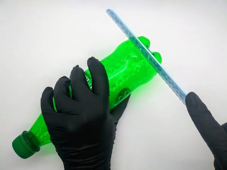 evde penis pompasi yapimi 01 Pet şişenin altı kesiliyor