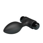 10 Fonksiyonlu Titreşimli Anal Plug - Siyah - Görsel 5